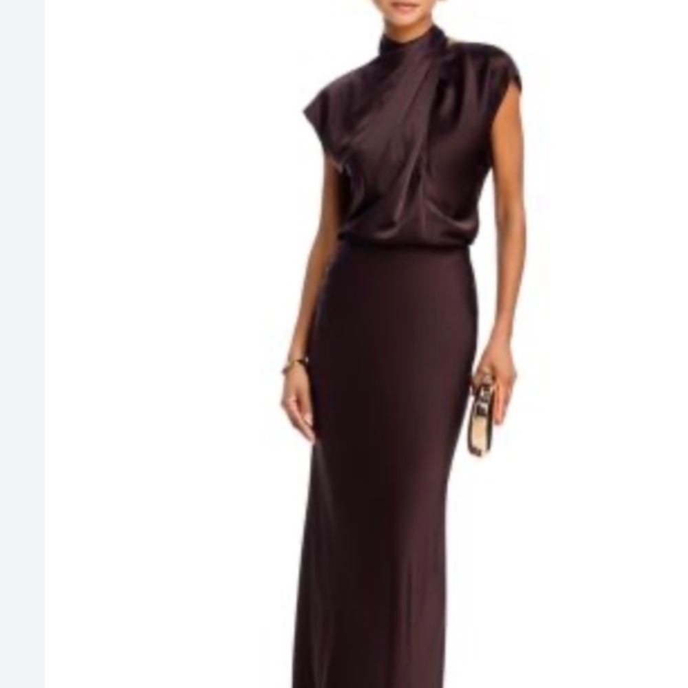 Veronica Beard Dark Brown Skirt Set